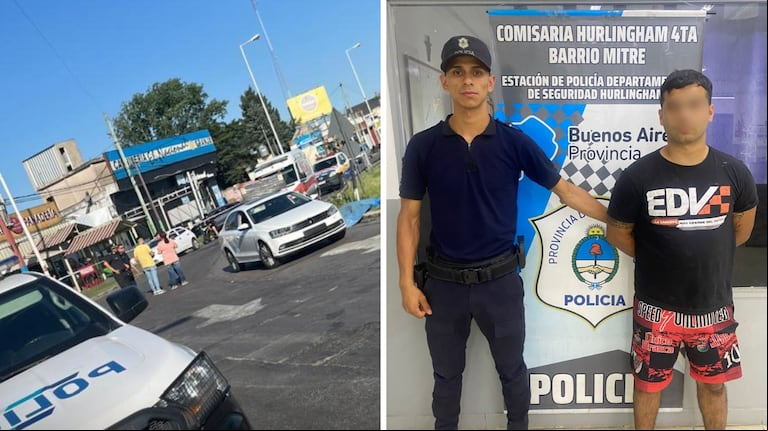 Una discusión de tránsito en Hurlingham terminó en un brutal asesinato