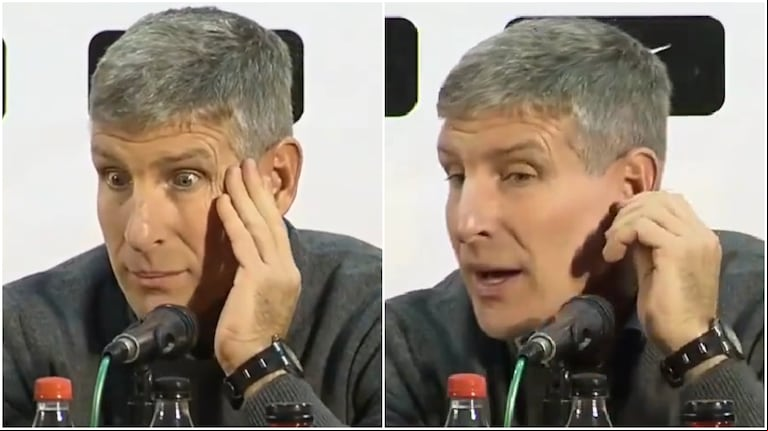 “Estás equivocado”: el fuerte enojo de Martín Palermo con un periodista luego del amistoso ante River