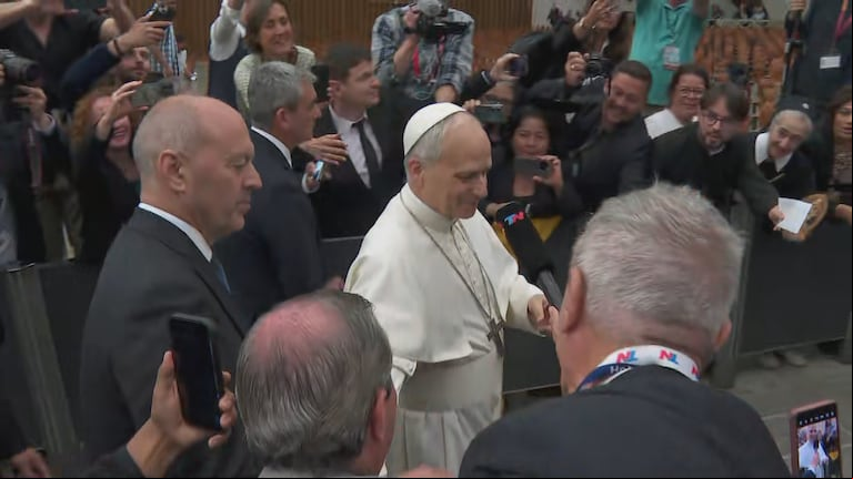“Un saludo grande”: el papa León XIV habló con TN y les envió un mensaje a los argentinos