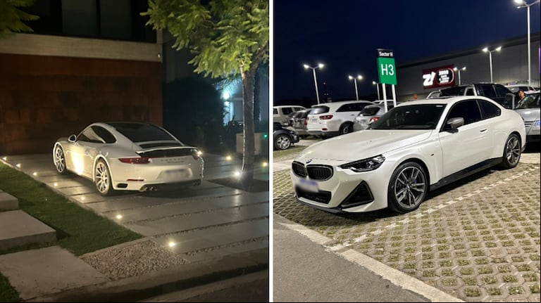 Un tiktoker recorrió Nordelta, se cruzó con autos de alta gama y quedó impactado: “Naves”