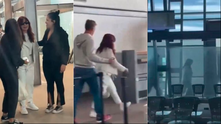 A Cristina Kirchner le gritaron “ladrona” y ella contestó con un gesto polémico