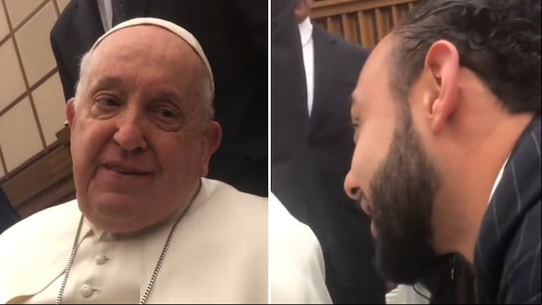 El particular consejo que le había dado el papa a una pareja de recién casados en 2024 y que se viralizó