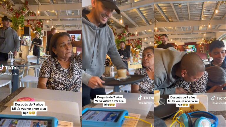 “Casi la matamos”: un joven sorprendió a su mamá después de 7 años y el video fue furor en redes
