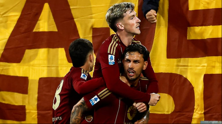Sonríe Scaloni: Leandro Paredes volvió a jugar después de un mes en la Roma y anotó un golazo de tiro libre