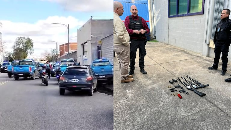 Una empresa de caudales hizo un simulacro de robo, no le avisó a la Policía y se montó un enorme operativo