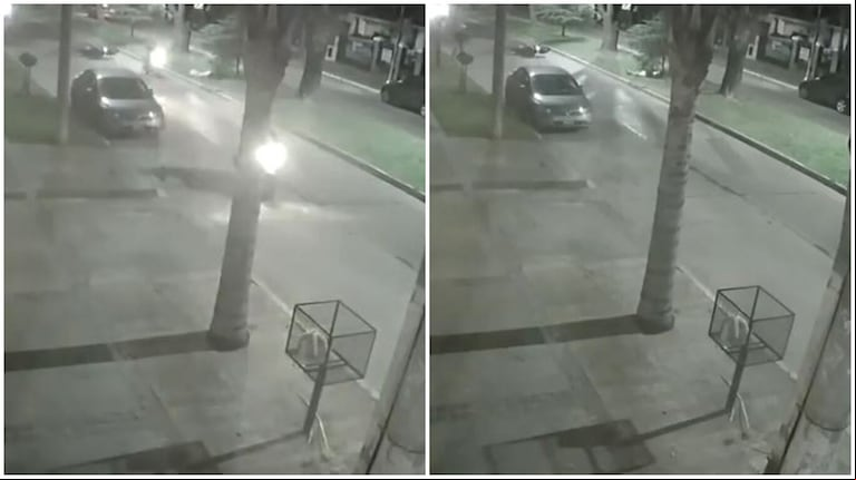 Video: un policía de civil mató a tiros a un motochorro que había intentado robarle en Merlo 