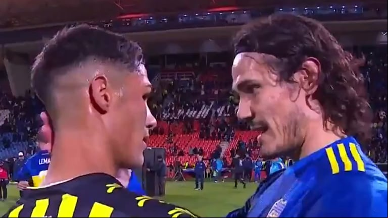La historia de Lautaro Elías, el juvenil que debutó ante Boca y vivió un momento inolvidable con Cavani