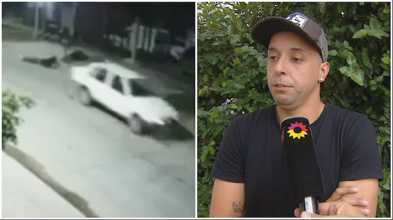 Lo atropellaron para robarle y le sacaron hasta las zapatillas: el dramático relato de Ezequiel