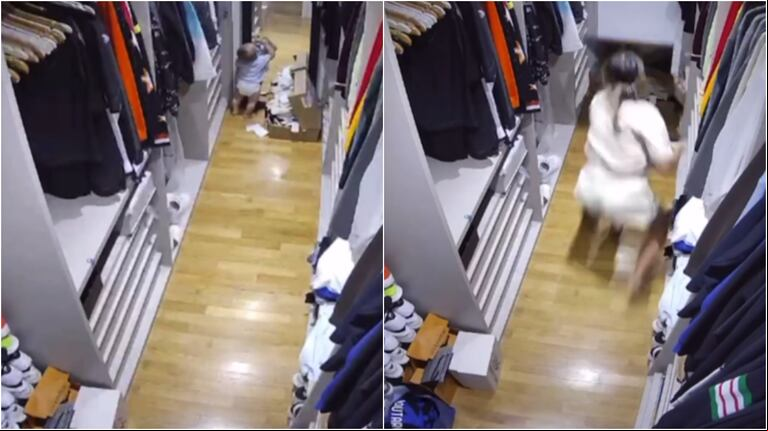 Video: la esposa de Lautaro Martínez mostró el momento exacto en que salvó a su bebé de un accidente doméstico