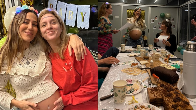 Las fotos del tierno baby shower de Jimena Barón: fiesta sorpresa, famosos invitados y mucha emoción