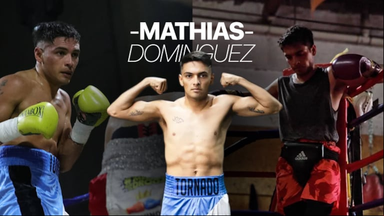 Renunció a ganar millones como petrolero para dedicarse al boxeo profesional: la historia de Mathias Domínguez