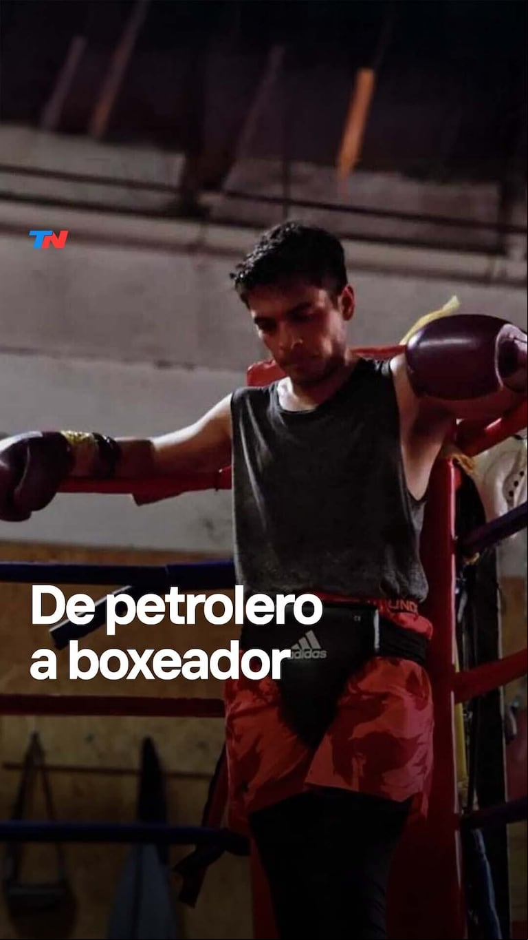 Video: renunció a ganar millones como petrolero para dedicarse al boxeo profesional
