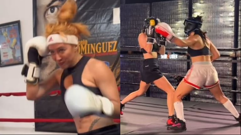 Flor Vigna mostró cómo entrena para una pelea de boxeo y le llovieron críticas por romper las reglas