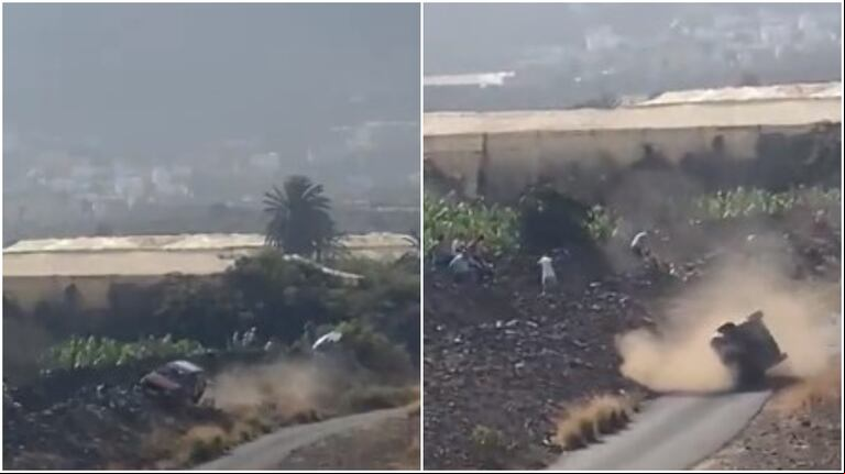 Trágico accidente en una prueba de rally: una fanática murió atropellada tras el despiste de un auto