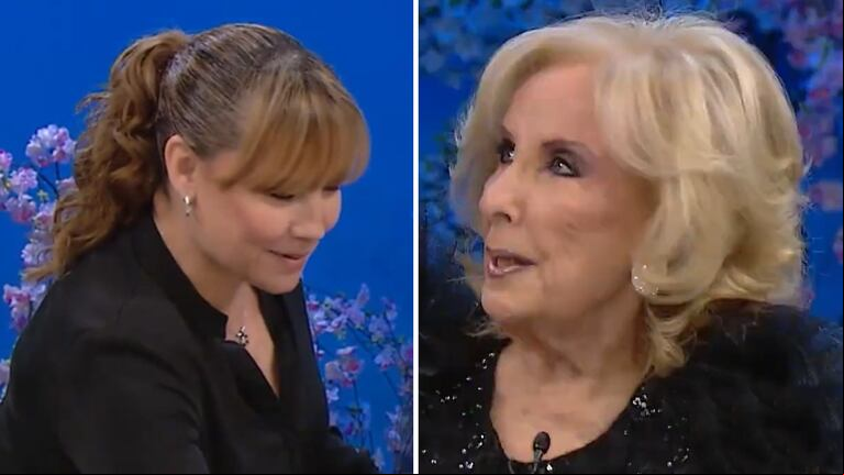 Mirtha Legrand cruzó a una de sus colaboradoras en pleno programa: “Usted me discute”