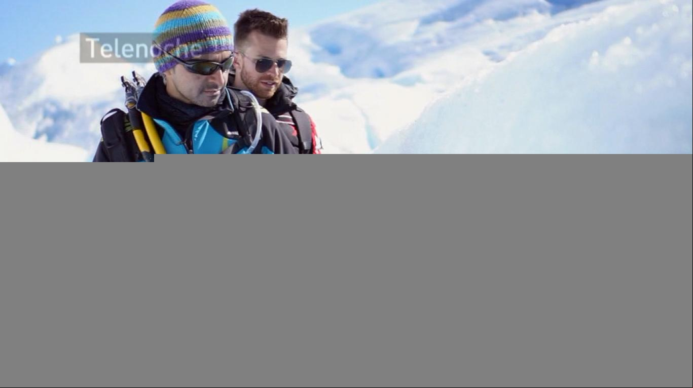 Dustin y Nihill: el fabuloso paisaje helado de El Calafate