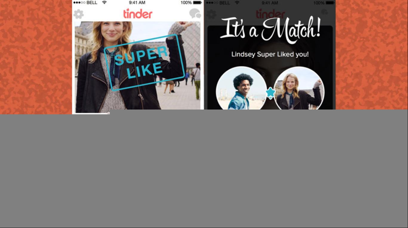 Me recontra gusta: el "súper like" llegó a Tinder