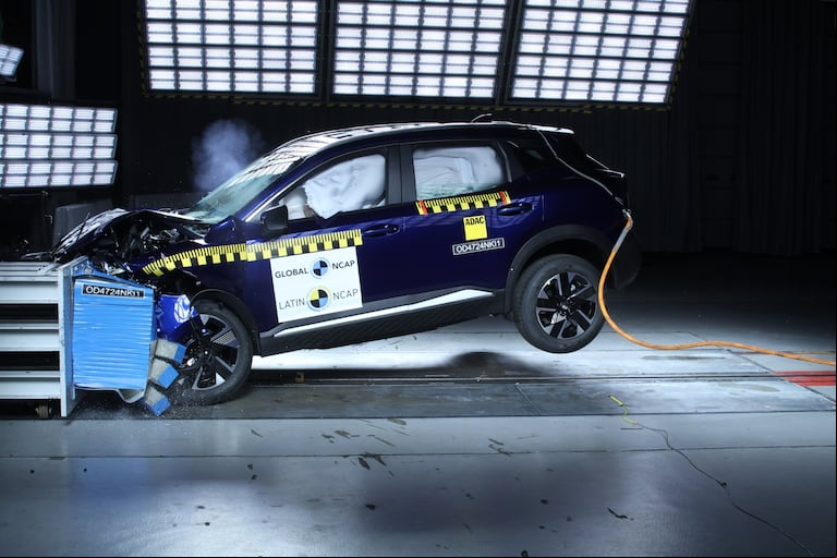 Crash test del Nissan Kicks: en qué falló y en qué se destacó