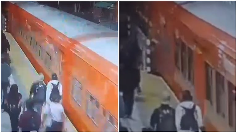 Una joven resultó gravemente herida tras un violento robo en el tren: el ladrón la empujó a las vías