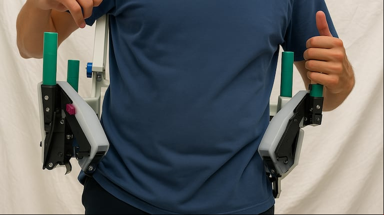 Crearon un robot para evitar que las personas mayores se caigan en sus casas: usa airbags como los del coche 