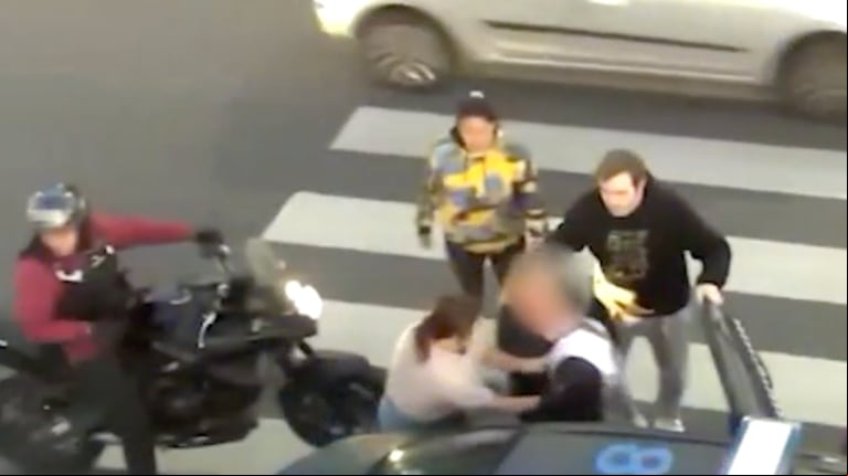 Susto en Palermo: una nena de tres años convulsionó en plena calle y fue salvada gracias a un “Punto Seguro”