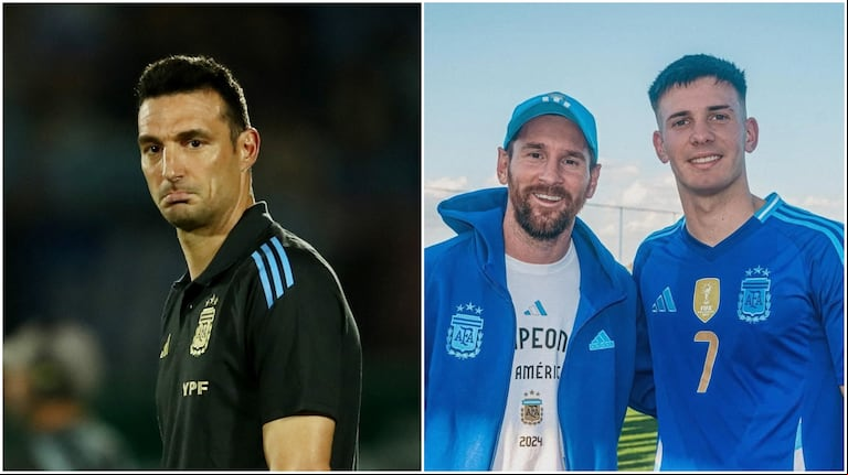 Lionel Scaloni habló sobre el futuro Franco Mastantuono y su posible llegada al Real Madrid 
