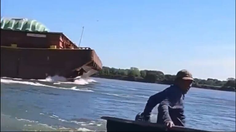 Encontraron el cadáver del pescador que había sido aplastado por una barcaza en Paso de la Patria