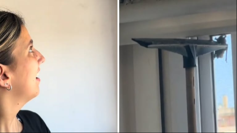 Una joven levantó la persiana de su habitación y descubrió algo aterrador en la ventana: “Ayuda, por favor”