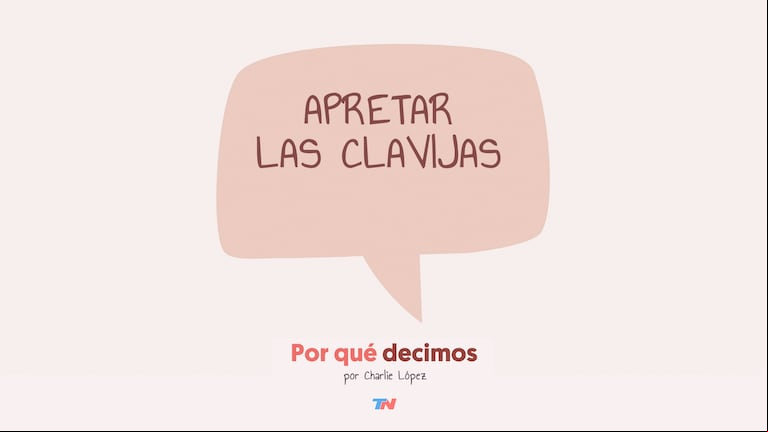 Por qué decimos “apretar las clavijas”