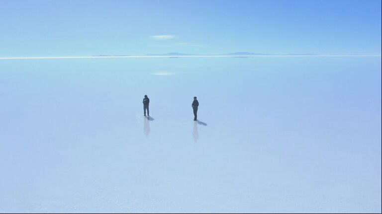 Camino al eclipse: la impactante vista de José Bianco en Uyuni, el salar más grande del mundo