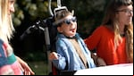 La nena tiene 11 años, nació con parálisis cerebral y junto a su familia logró comunicarse. (Foto: captura tn-ar.noticiasalagoanas.com)