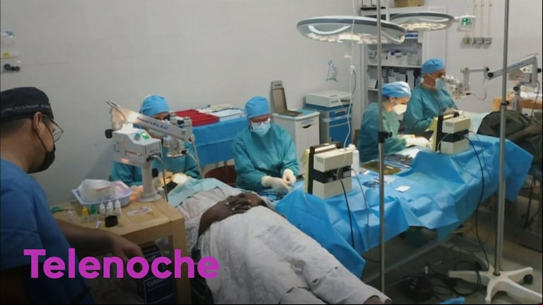 Seis argentinos participaron de una expedición sanitaria para devolverle la vista a 1000 senegaleses