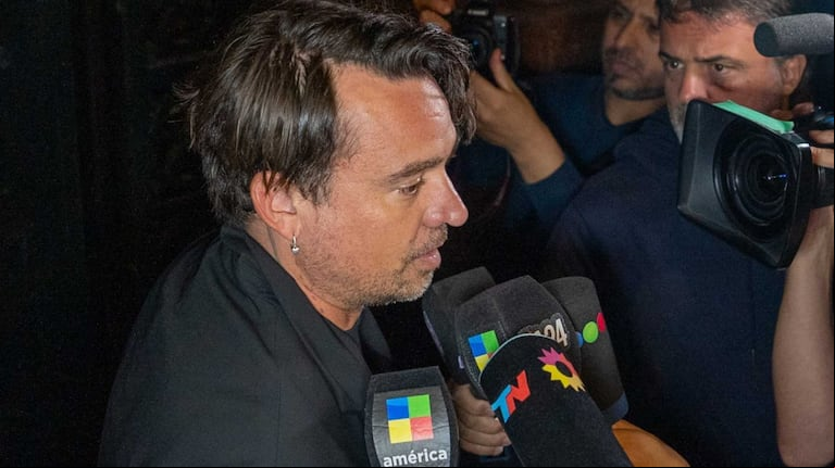 Chano Charpentier se mostró muy conmovido en el velatorio de Jorge Lanata: “Siempre estuvo para mí”