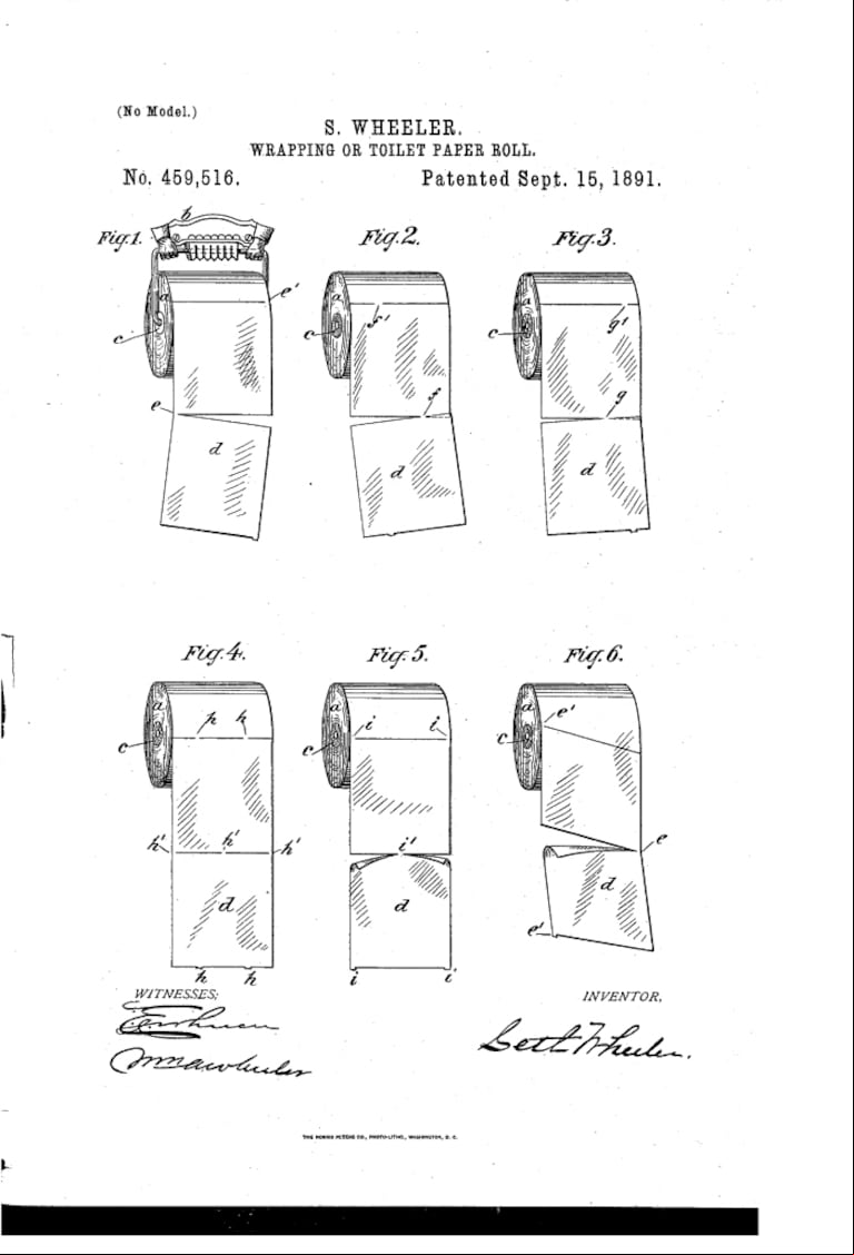 Ilustraciones en la patente presentada por Wheeler. (Foto: Archivo)