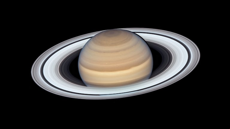 Impactante retrato de Saturno, en todo su esplendor, capturado por el Hubble en 2019. (Foto: ESA/NASA/Hubble.org)