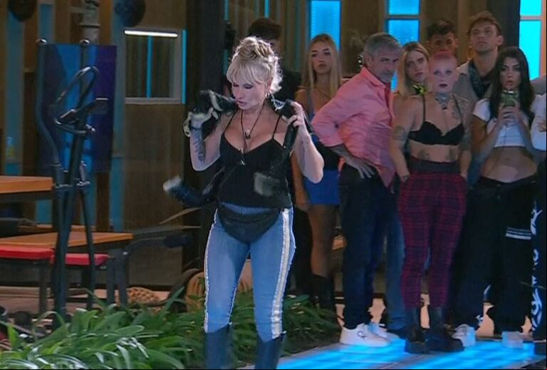 Isabel de Negri fue expulsada de Gran Hermano (Foto: captura Telefe)