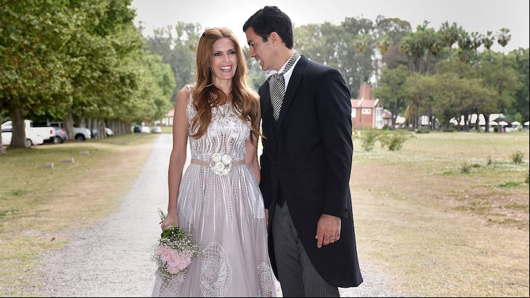 Isabel Macedo y Juan Manuel Urtubey se casaron en septiembre de 2016. Ella eligió a Javier Saiach.