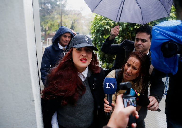 Jana Maradona fue una de las primeras en declarar durante el juicio. (Foto: REUTERS/Francisco Loureiro).