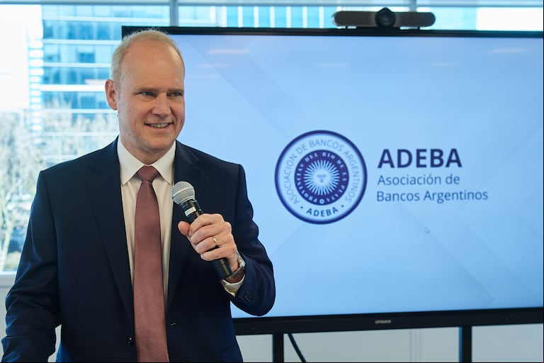 Javier Bolzico, presidente de Adeba, celebró las medidas anunciadas por el Gobierno. (Foto: Adeba).