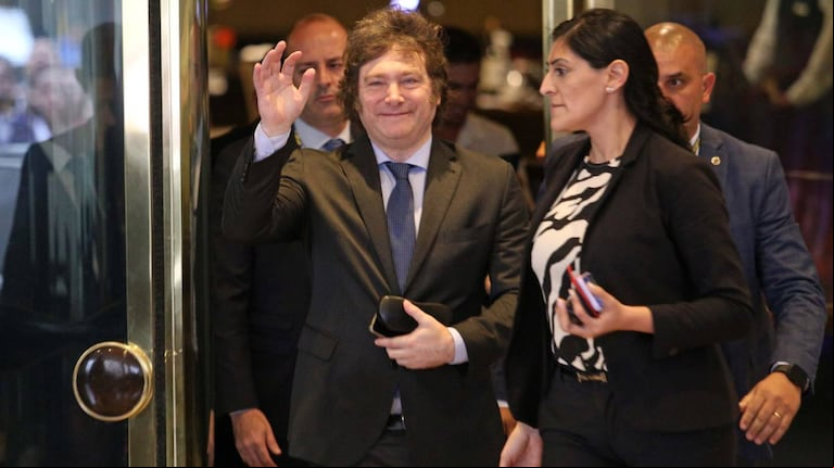 Javier Milei asume la presidencia (Foto: NA - Damián Dopacio).