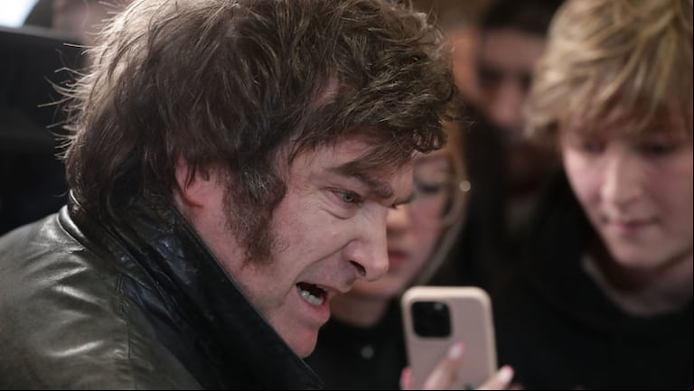 Javier Milei enfrentó una semana con violencia en las calles. (Foto: EFE).