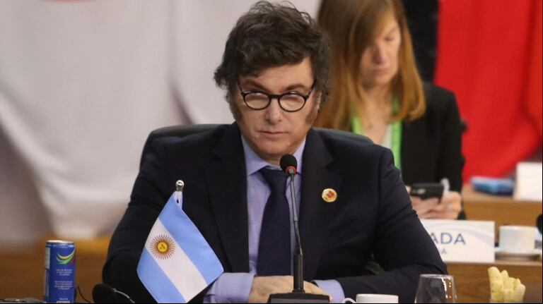 Javier Milei expuso en la ONU, donde firmó el documento final, pero disoció de la Agenda 2030. (Foto: Instagram/@javiermilei)