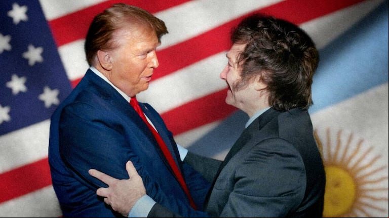 Javier Milei intenta fortalecer su alianza con Trump. (Foto: X / @JMilei)