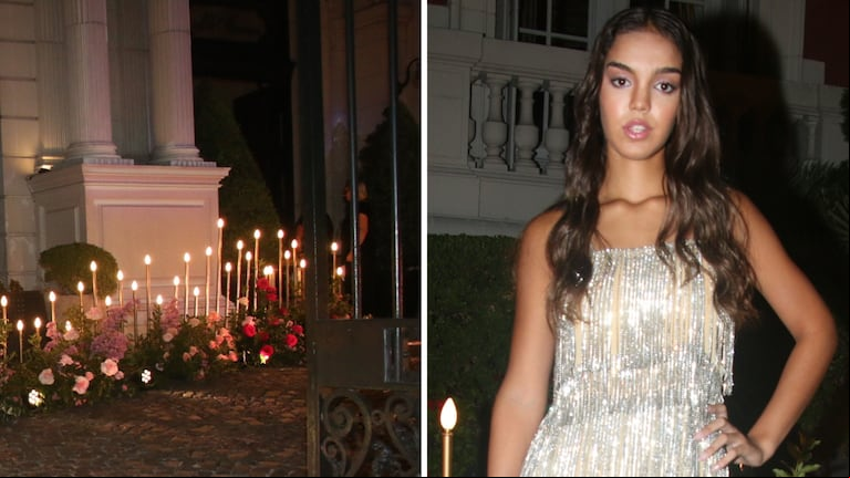 Jazmín en la recepción de su fiesta que tuvo lugar en el Four Seasons de la Ciudad de Buenos Aires. (Fotos: Movilpress).