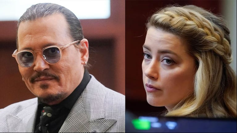 Johnny Depp le ganó el juicio por difamación a Amber Heard: la actriz debió indemnizarlo con 15 millones.