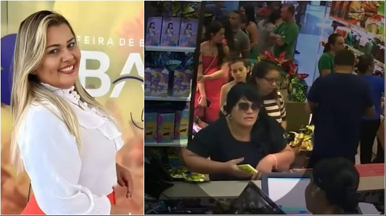 Jordélia Pereira Barbosa fue acusada por el crimen. Usó una peluca para comprar el huevo. (Foto: gentileza g1).