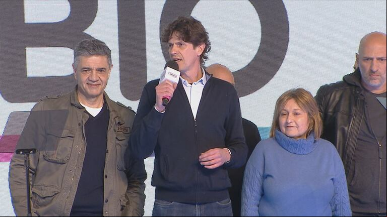 Jorge Macri y Martín Lousteau protagonizaron una reñida interna en las PASO. (Foto: TN)