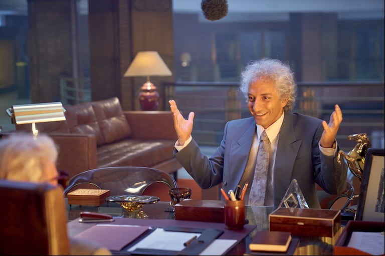 Juan Minujín hizo un retrato perfecto de Guillermo Coppola en "Coppola, el representante". (Foto: Star+)