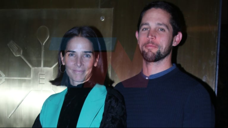 Juana Viale con Yago Lange (Foto: Movilpress)