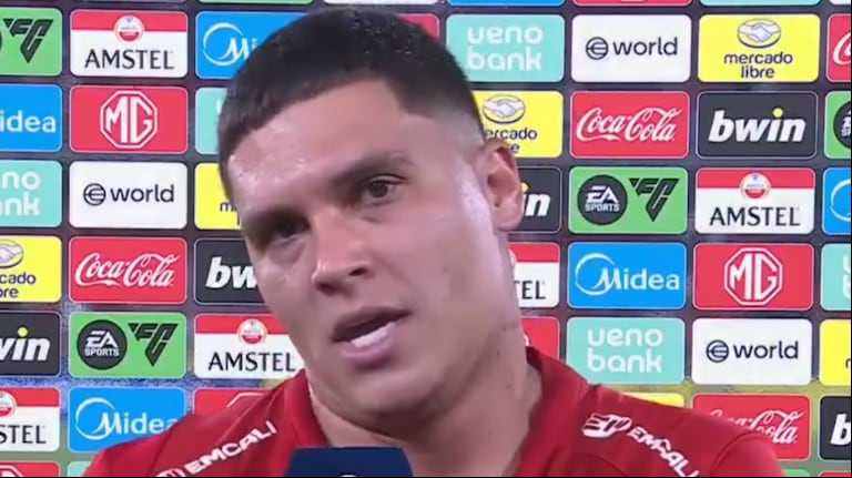 Juanfer Quintero lanzó un bombazo: puso en duda su continuidad en América de Cali y habló sobre River. (captura de video de X/@ESPNColombia).